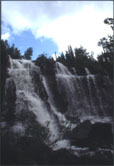 Wasserfall Brudslöjan